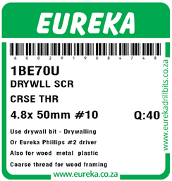 1BE70 - Drywall Screw -1BE70_Label_T